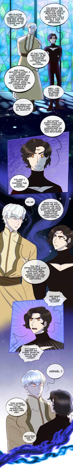 Read The Princess of Aelius and the angels' secret  16 Page 4 in English