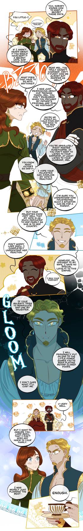Read The Princess of Aelius and the angels' secret  16 Page 8 in English