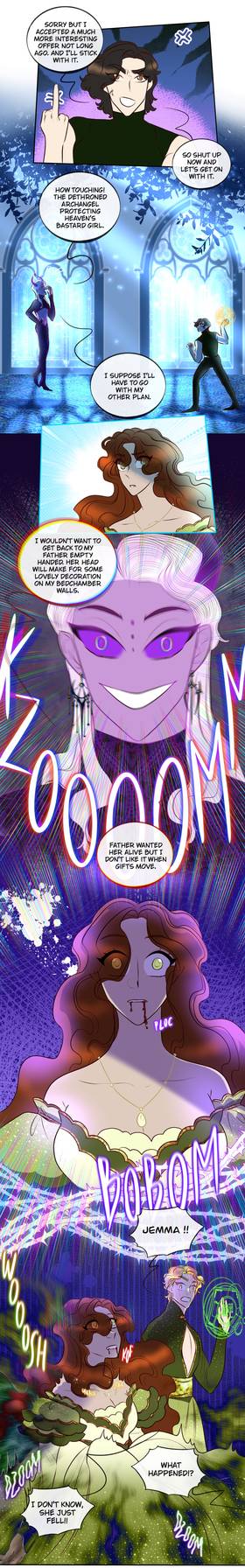 Read The Princess of Aelius and the angels' secret  18 Page 4 in English