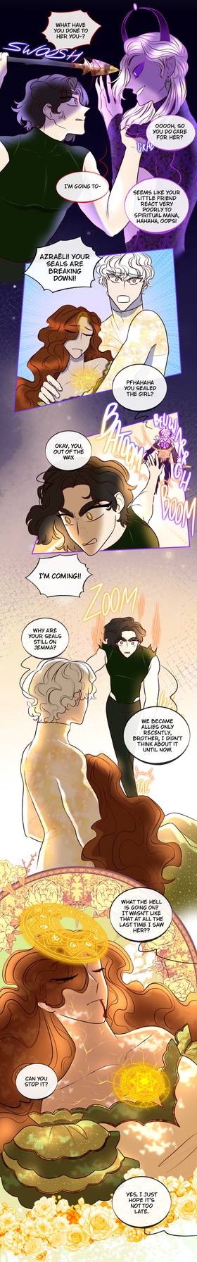 Read The Princess of Aelius and the angels' secret  18 Page 5 in English