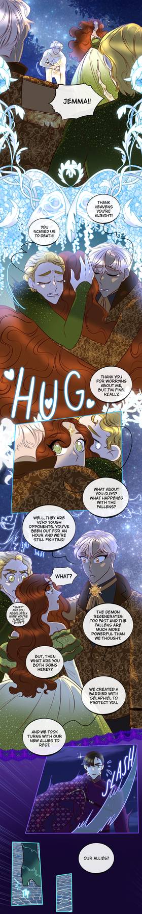 Read The Princess of Aelius and the angels' secret  19 Page 3 in English