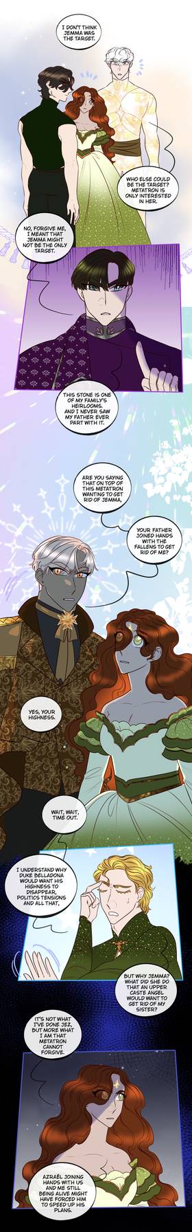 Read The Princess of Aelius and the angels' secret  19 Page 8 in English