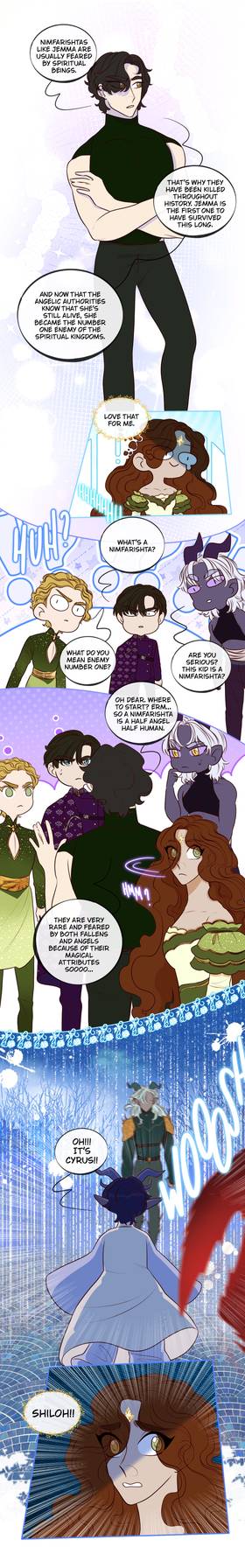 Read The Princess of Aelius and the angels' secret  19 Page 9 in English