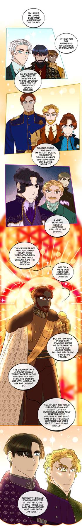 Read The Princess of Aelius and the angels' secret  20 Page 2 in English