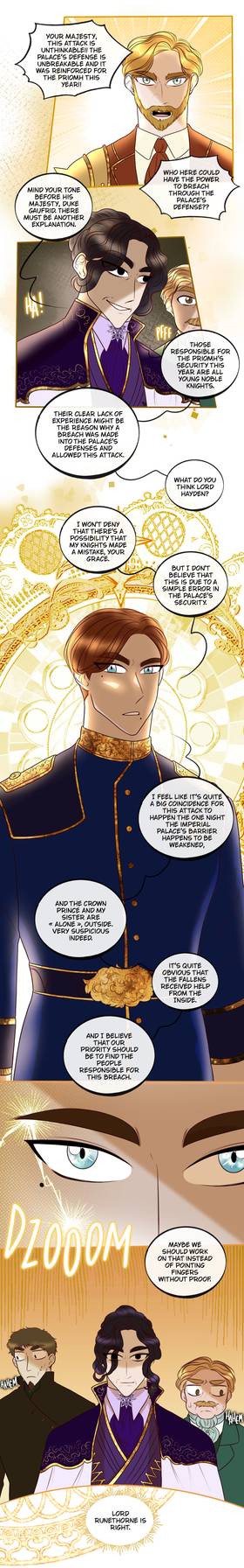 Read The Princess of Aelius and the angels' secret  20 Page 3 in English