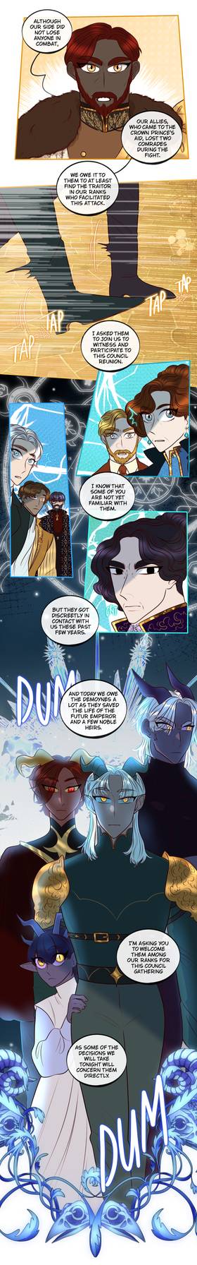 Read The Princess of Aelius and the angels' secret  20 Page 4 in English