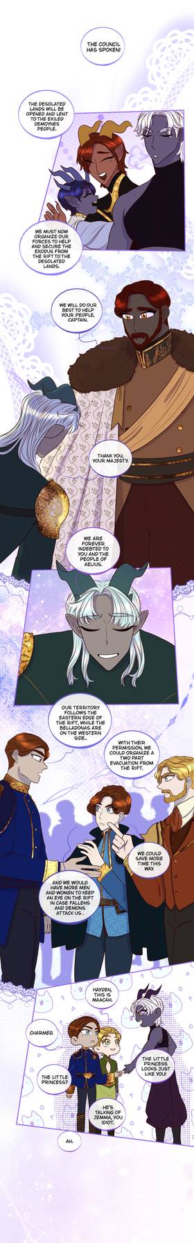 Read The Princess of Aelius and the angels' secret  21 Page 8 in English