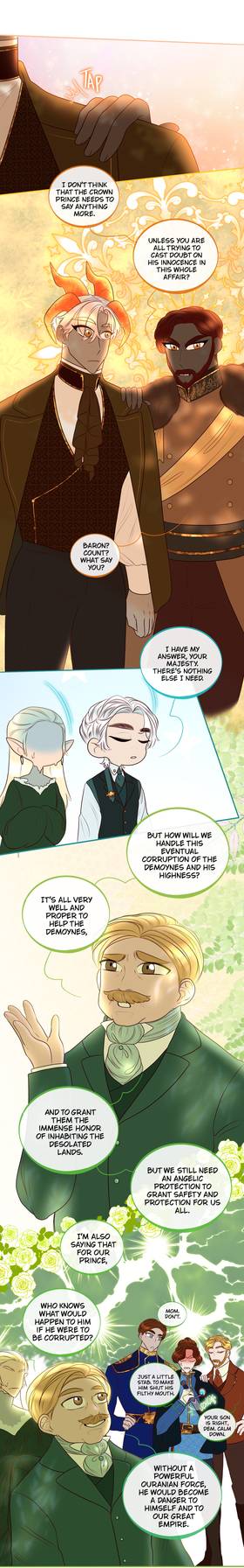 Read The Princess of Aelius and the angels' secret  21 Page 3 in English