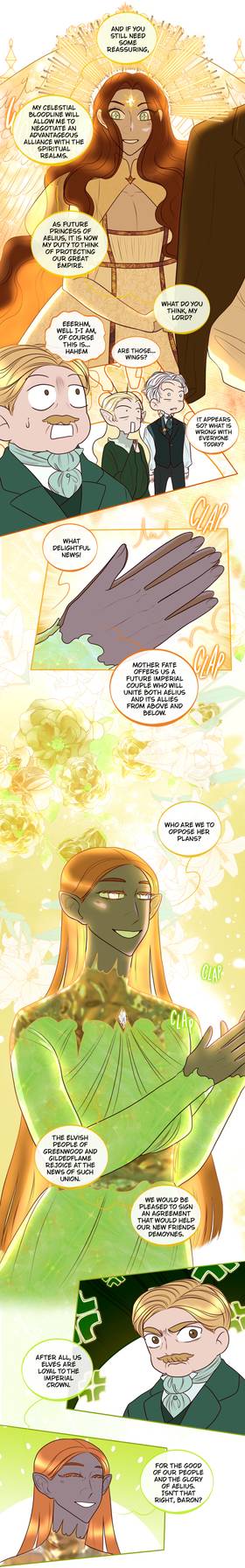 Read The Princess of Aelius and the angels' secret  21 Page 6 in English
