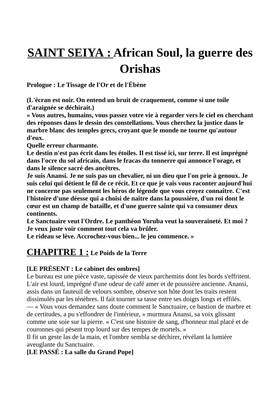 Read SAINT SEIYA AFRICAN SOUL  1 Page 2 in French
