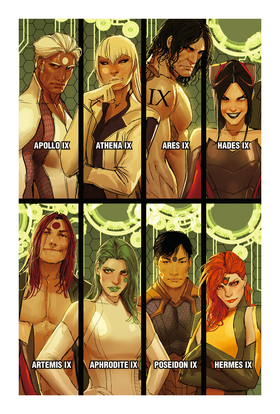 Read Aphrodite IX / Cyber Force  1 Page 8 in English