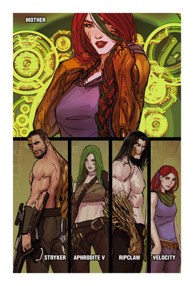 Read Aphrodite IX / Cyber Force  1 Page 9 in English
