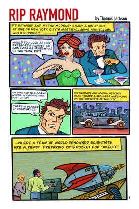 Read The Strange Adventures of Rip Raymond   1 Page 3 in English
