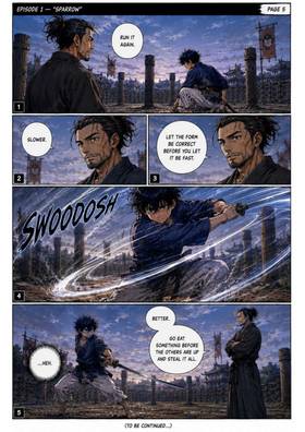 Read The hollow sword   1 Page 5 in English