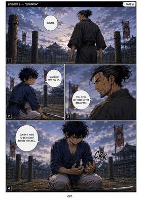 Read The hollow sword   1 Page 6 in English