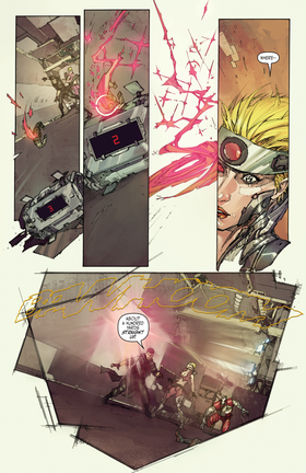 Read Cyber Force Hunter Killer  4 Page 5 in English