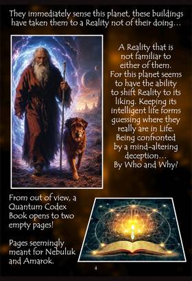 Read Galactic Adventures of Nebuluk & Amarok Book Four  1 Page 4 in English