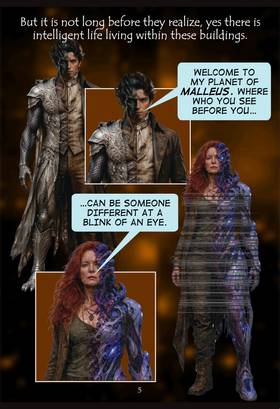 Read Galactic Adventures of Nebuluk & Amarok Book Four  1 Page 5 in English