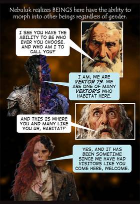 Read Galactic Adventures of Nebuluk & Amarok Book Four  1 Page 6 in English