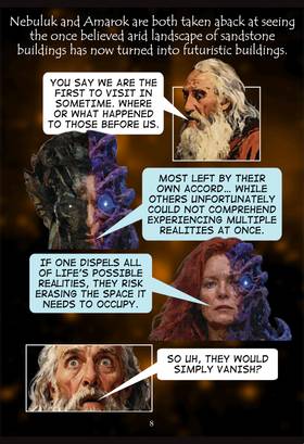 Read Galactic Adventures of Nebuluk & Amarok Book Four  1 Page 8 in English