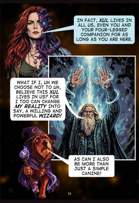 Read Galactic Adventures of Nebuluk & Amarok Book Four  1 Page 10 in English