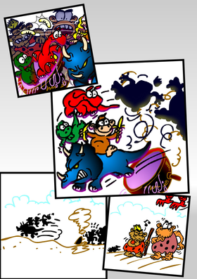 Read Dinki  5 Page 3 in English