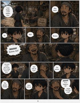 Read THE LEGEND OF MASTERROSE  3 Page 8 in English