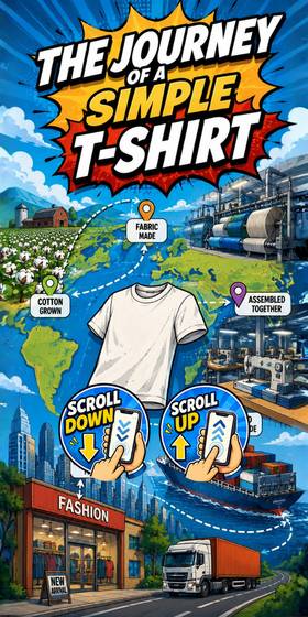 The Journey of a Simple T-Shirt