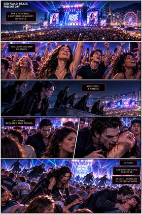 Read Nightfall Fangs  1 Page 3 in English
