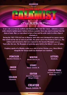 Read Ndị̀ ǹchè ìkè ọ̀mị̀mị̀ - CALAMIST: The Rebirth, Volume 1  7 Page 2 in English