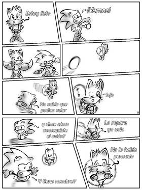 Read Sonic Bizarre Adventure 1   2 Page 4 in Spanish