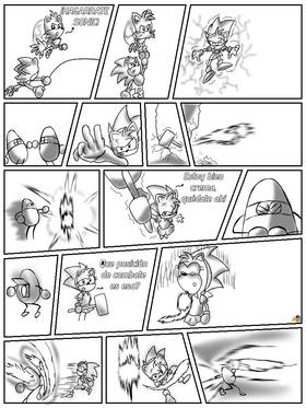 Read Sonic Bizarre Adventure 1   3 Page 4 in Spanish