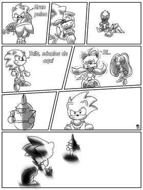 Read Sonic Bizarre Adventure 1   3 Page 9 in Spanish