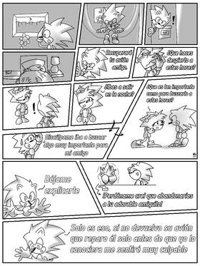 Read Sonic Bizarre Adventure 1   5 Page 8 in Spanish