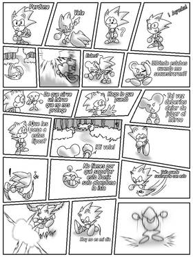 Read Sonic Bizarre Adventure 1   6 Page 3 in Spanish
