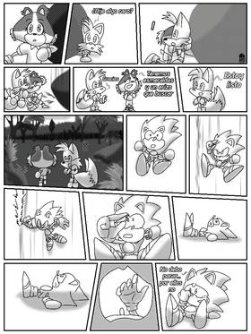 Read Sonic Bizarre Adventure 1   7 Page 9 in Spanish