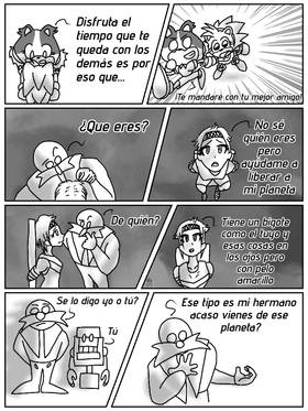 Read Sonic Bizarre Adventure 1   9 Page 3 in Spanish