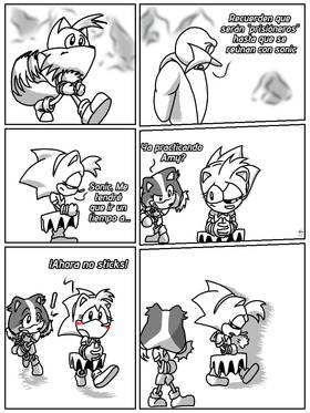 Read Sonic Bizarre Adventure 1   11 Page 2 in Spanish