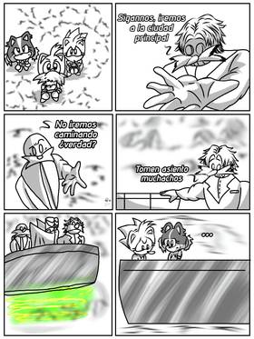 Read Sonic Bizarre Adventure 1   11 Page 6 in Spanish