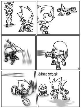 Read Sonic Bizarre Adventure 1   12 Page 8 in Spanish
