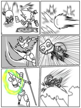 Read Sonic Bizarre Adventure 1   12 Page 10 in Spanish
