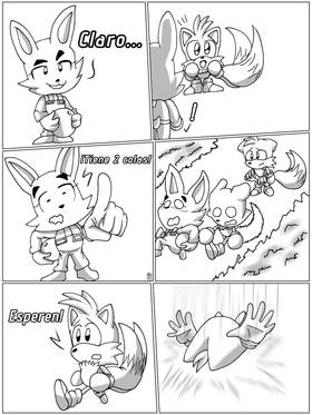 Read Sonic Bizarre Adventure 1   14 Page 5 in Spanish