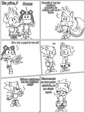 Read Sonic Bizarre Adventure 1   15 Page 4 in Spanish