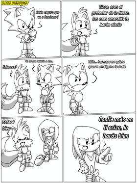 Read Sonic Bizarre Adventure 1   16 Page 5 in Spanish