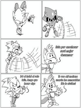Read Sonic Bizarre Adventure 1   16 Page 8 in Spanish