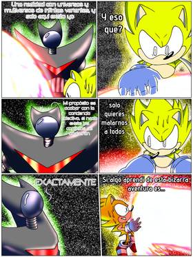 Read Sonic Bizarre Adventure 1   19 Page 3 in Spanish