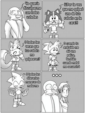 Read Sonic Bizarre Adventure 1   21 Page 3 in Spanish