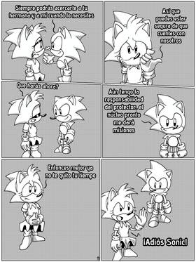 Read Sonic Bizarre Adventure 1   21 Page 9 in Spanish