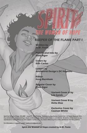 Read Spirit the Woman of Hope #1  1 Page 2 in English