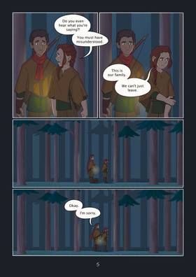 Read A Boy In The Woods And A Girl Called Red  1 Page 5 in English
